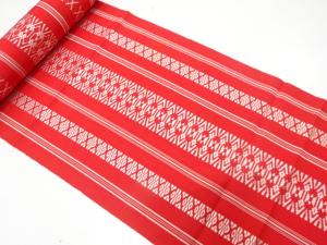 アンティーク　博多　八寸帯地反物